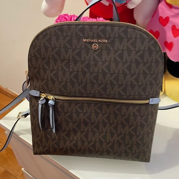 MICHAEL Michael Kors | Bags | Brand New Baby Blue And Brown  display picture 1
